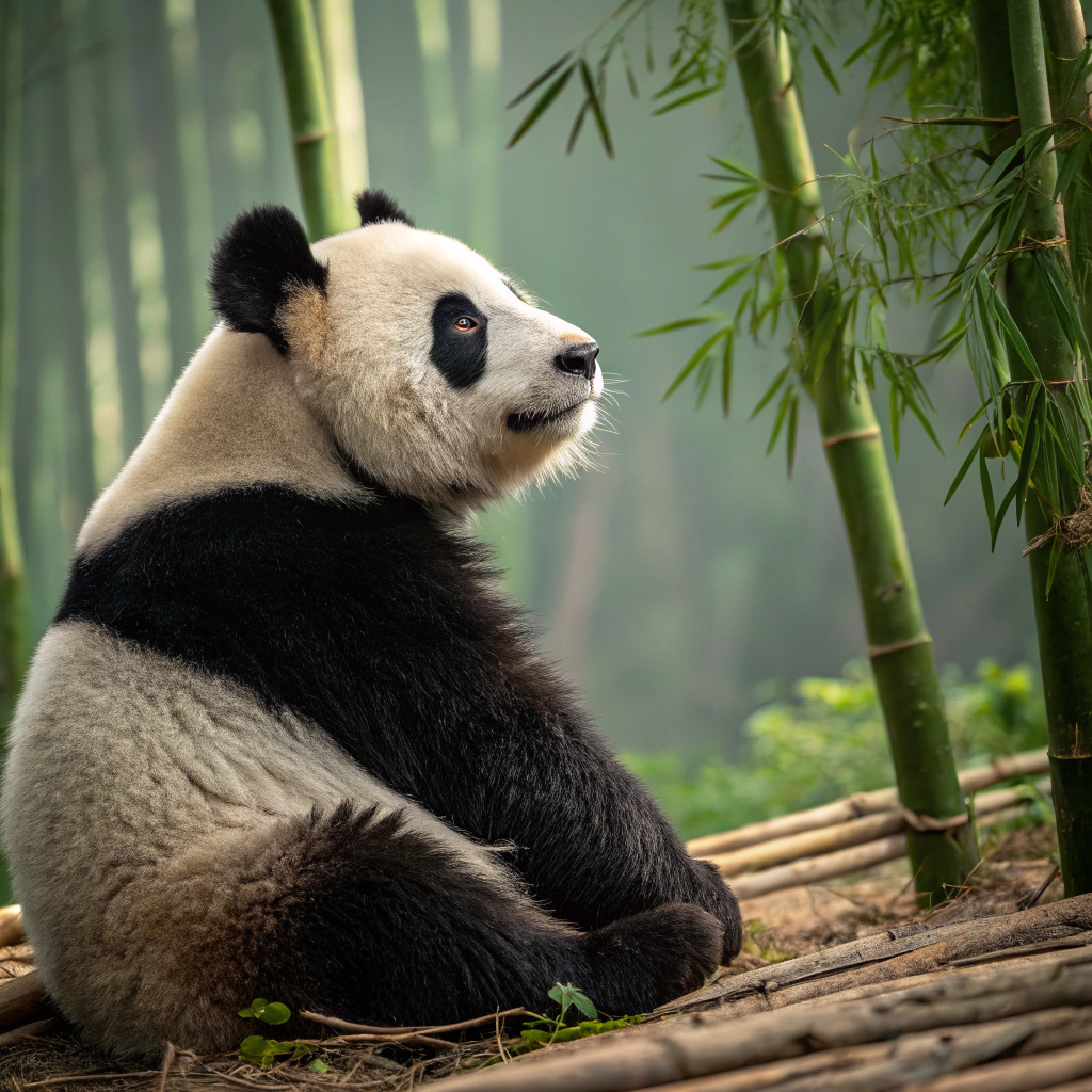 AI generated image by Red Panda AI: un panda