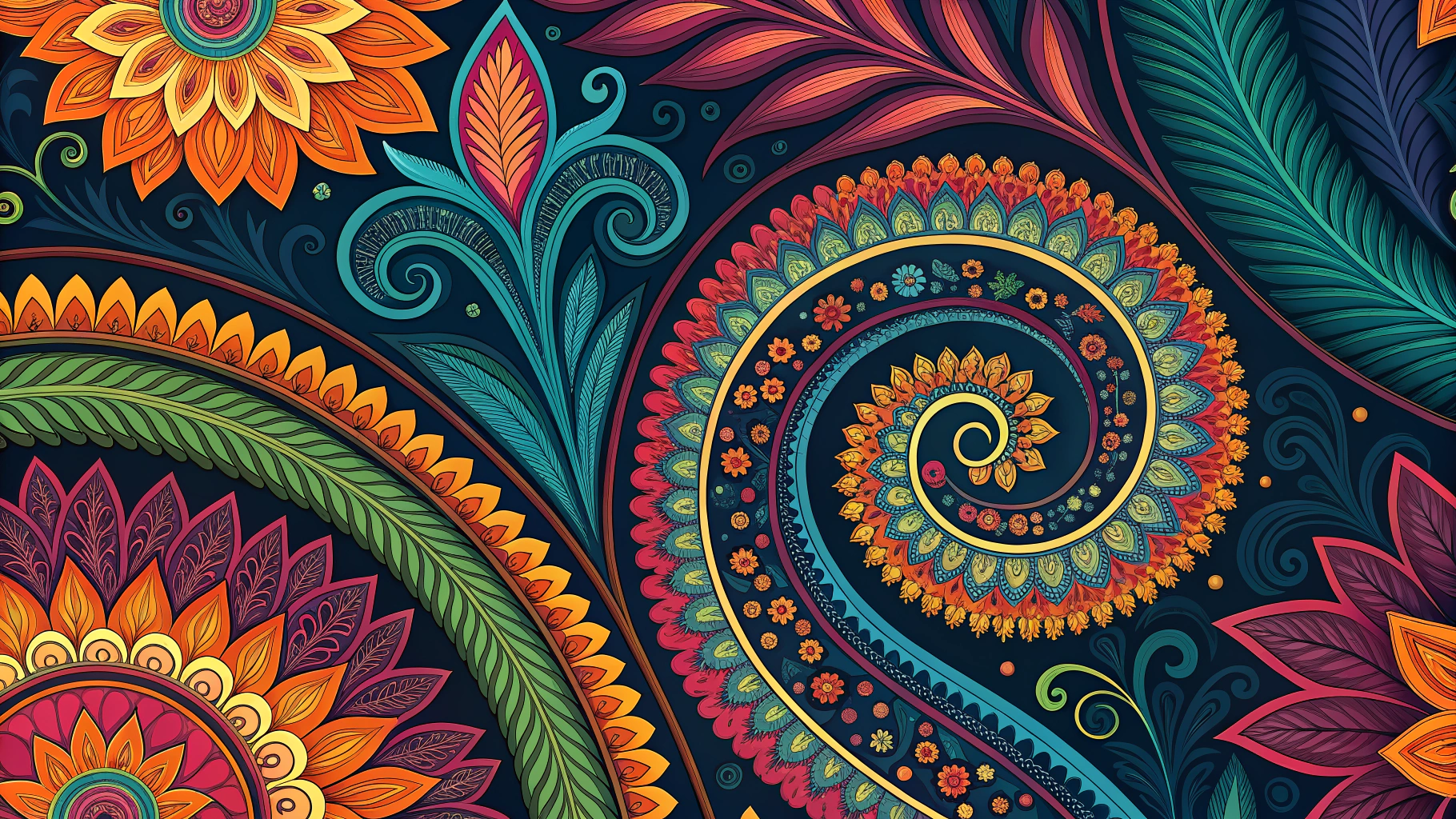 AI generated image by Red Panda AI: wildly interesting patterns, random, not normal
