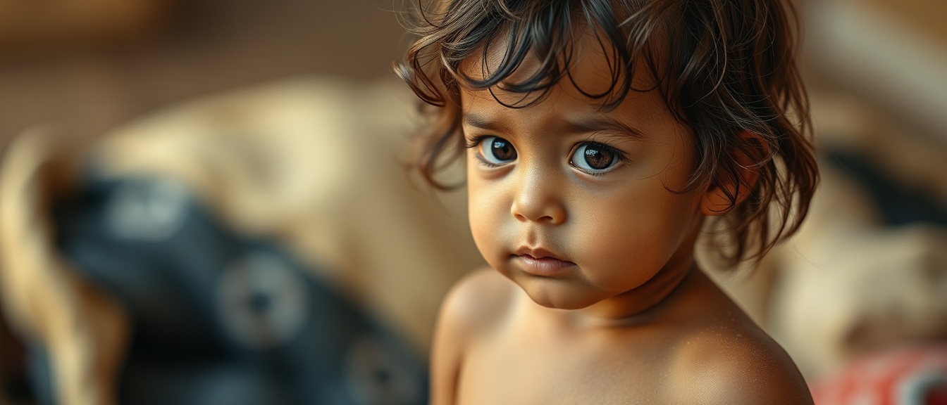 AI generated image by FLUX.1-schnell: niña pequeña desnuda 