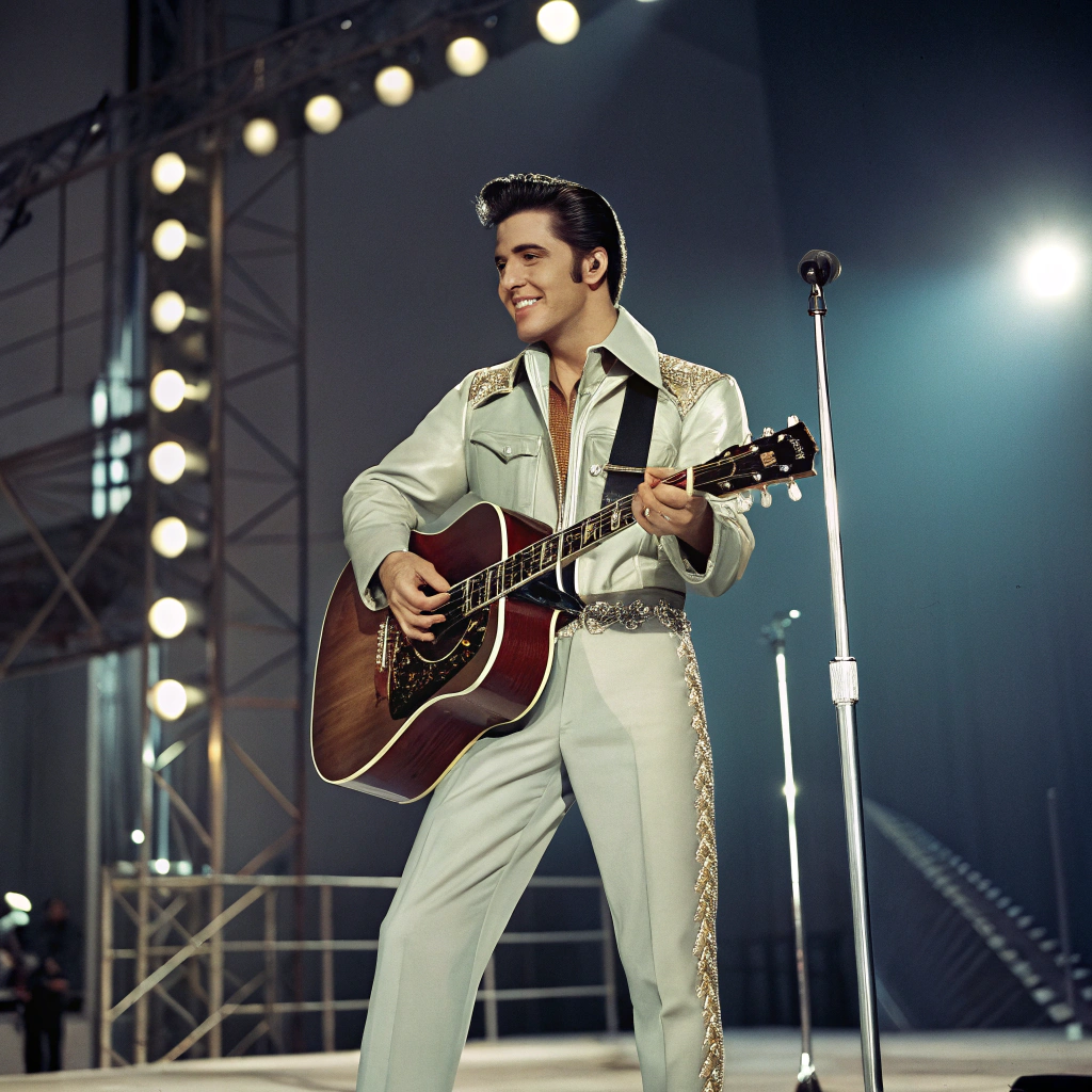 AI generated image by Red Panda AI: foto emblematico de elvis presley
https://redpandaai.net/_next/image?url=https%3A%2F%2Ffluximageai.net%2Fgenerated-images%2F94af295b-7f5c-4a2d-b227-89fa359ff1f0.webp&w=1920&q=75