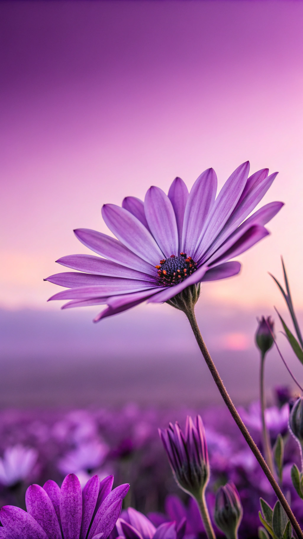 AI generated image by Red Panda AI: beautiful purple background