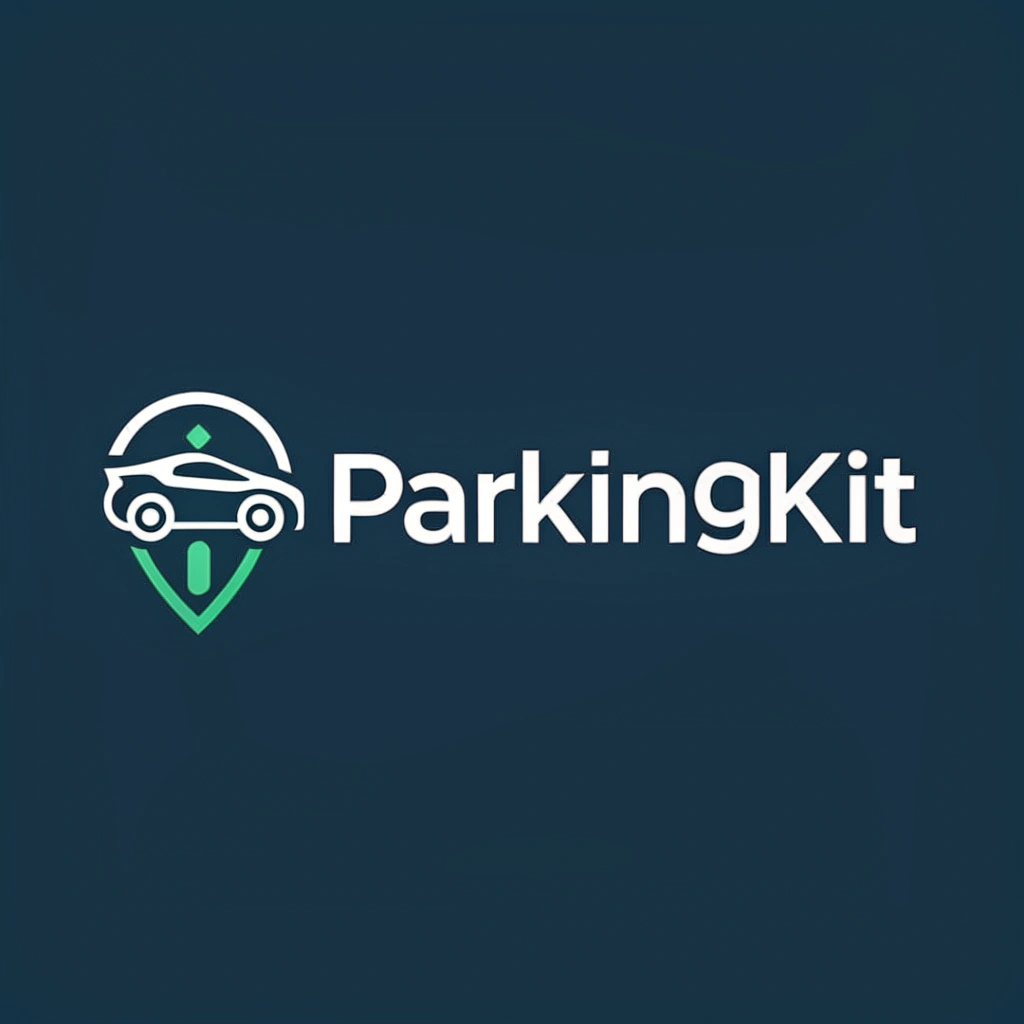 AI generated image by Red Panda AI: Make me a logo for my application that will be based on giving away private parkingkit is called