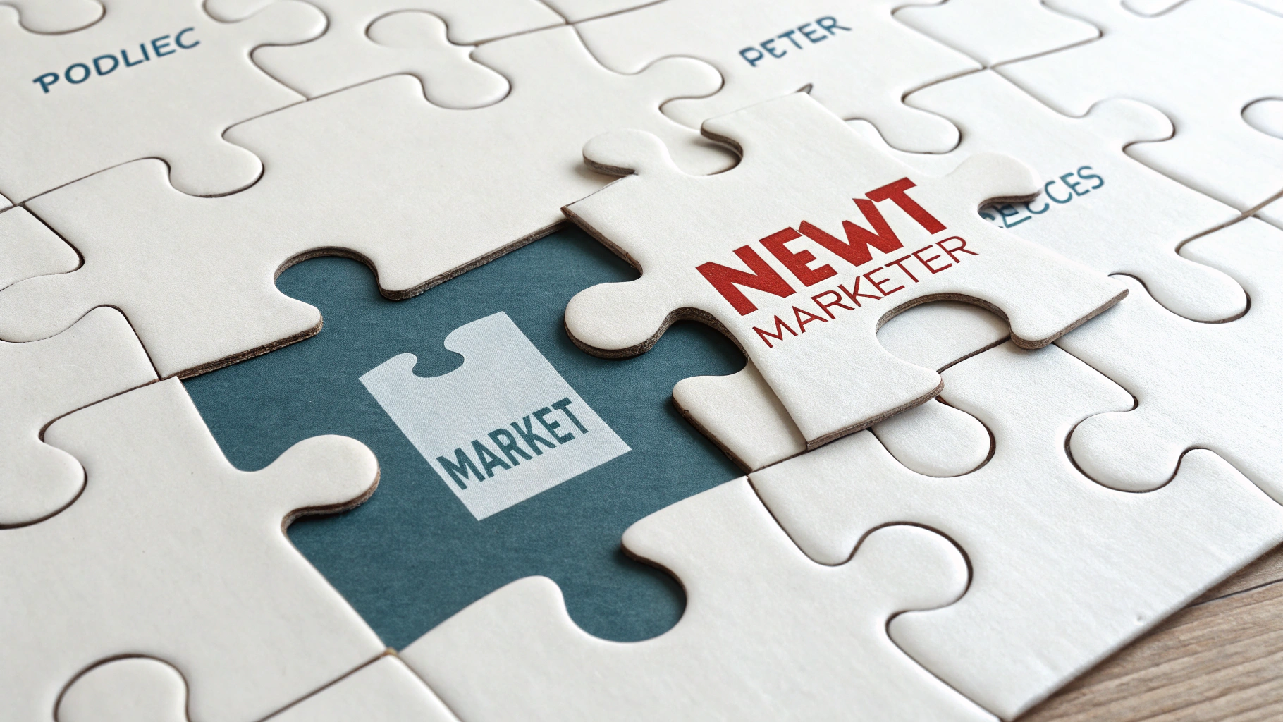 AI generated image by Red Panda AI: For a non-market image idea that still relates to the story's themes without using the typical metaphors, I'd suggest:
A puzzle with most pieces in place, but with a few key pieces just being fit in. This would represent:

The market picture becoming clearer (most pieces in place)
The final stages of the correction (last pieces being fit)
The element of surprise (perhaps one puzzle piece that doesn't quite match expectations)
The pattern recognition aspect of the analysis (seeing how pieces fit together)

This image avoids market charts and financial imagery while still conveying the core concept of pattern recognition, pieces falling into place, and the process of completing a complex picture—all central themes in the PatternCast analysis. The puzzle metaphor works well because it's about seeing patterns and predicting outcomes based on available information, which aligns with the newsletter's approach to market analysis.