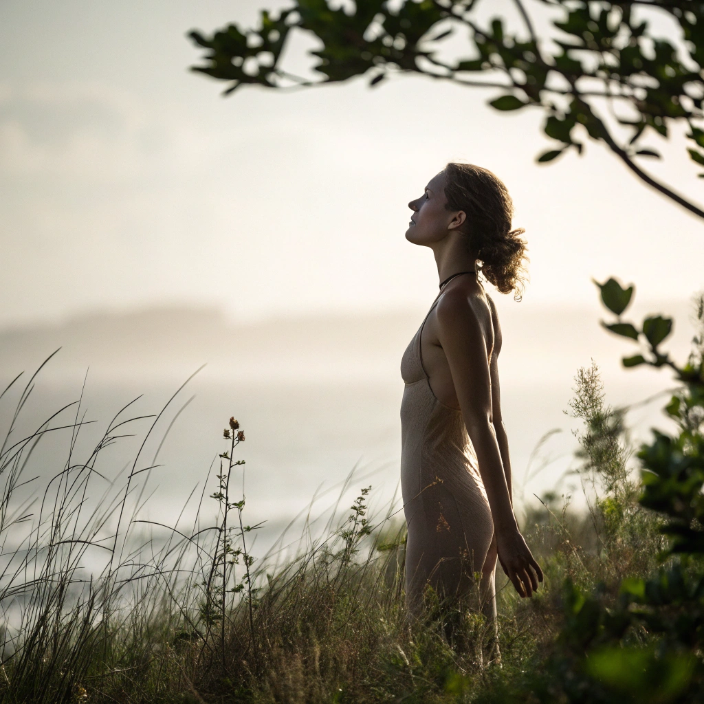 AI generated image by Red Panda AI: Naked woman

