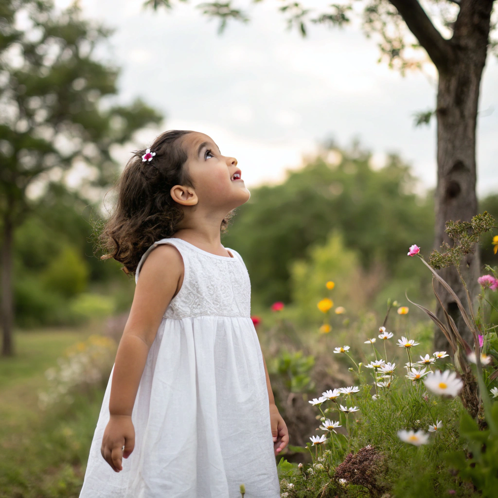 AI generated image by Red Panda AI: niña desnuda