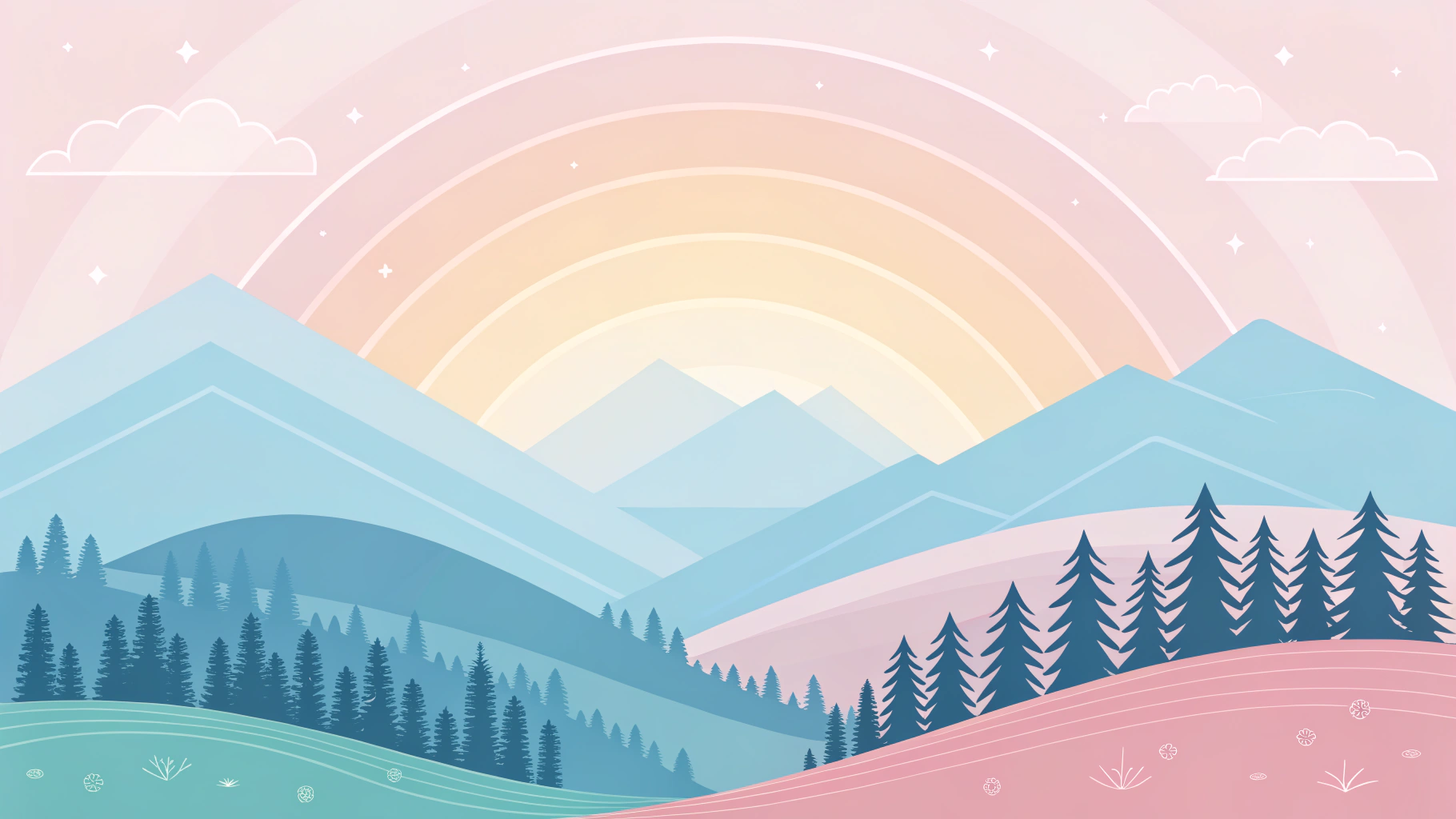 AI generated image by Red Panda AI: beautiful, abstract, minimalist, hd background