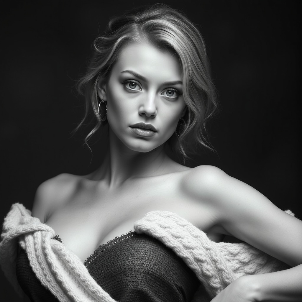 AI generated image by FLUX.1-schnell: Tetas desnudas
 