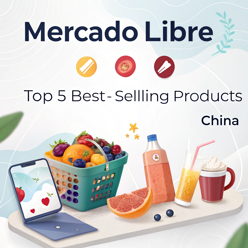 AI generated image by Red Panda AI: Requiero un post para redes sociales, donde publicara informes de los 5 productos mas vendidos en mercado libre, indicando una breve estadística de cada producto, y un precio aproximado de compra en china, el post debe ser moderno, y fresco, orientado a la venta, ya que pretendo vender mis sistemas pero sin minimizar el informe del top d eproductos mas vendidos