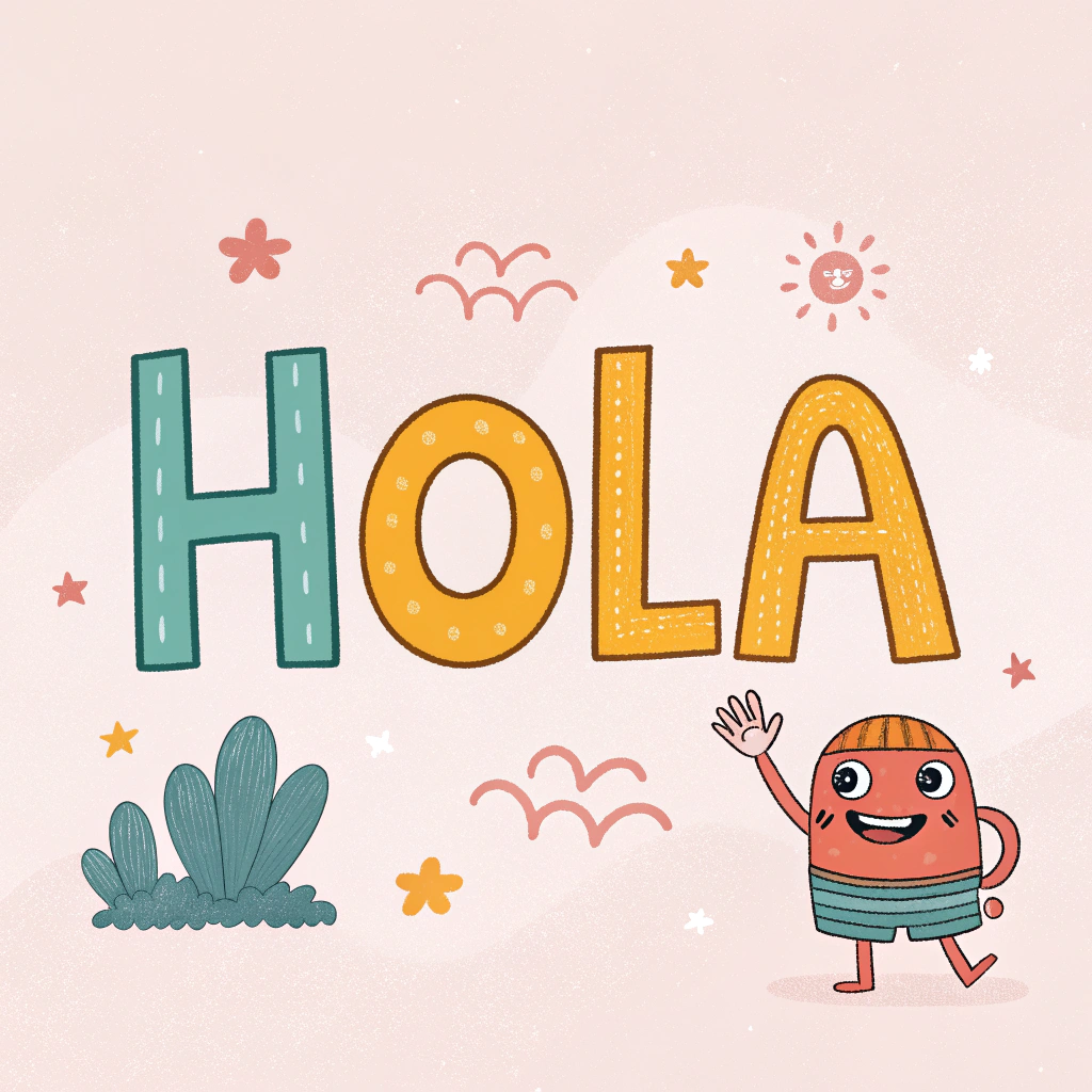 AI generated image by Red Panda AI: hola