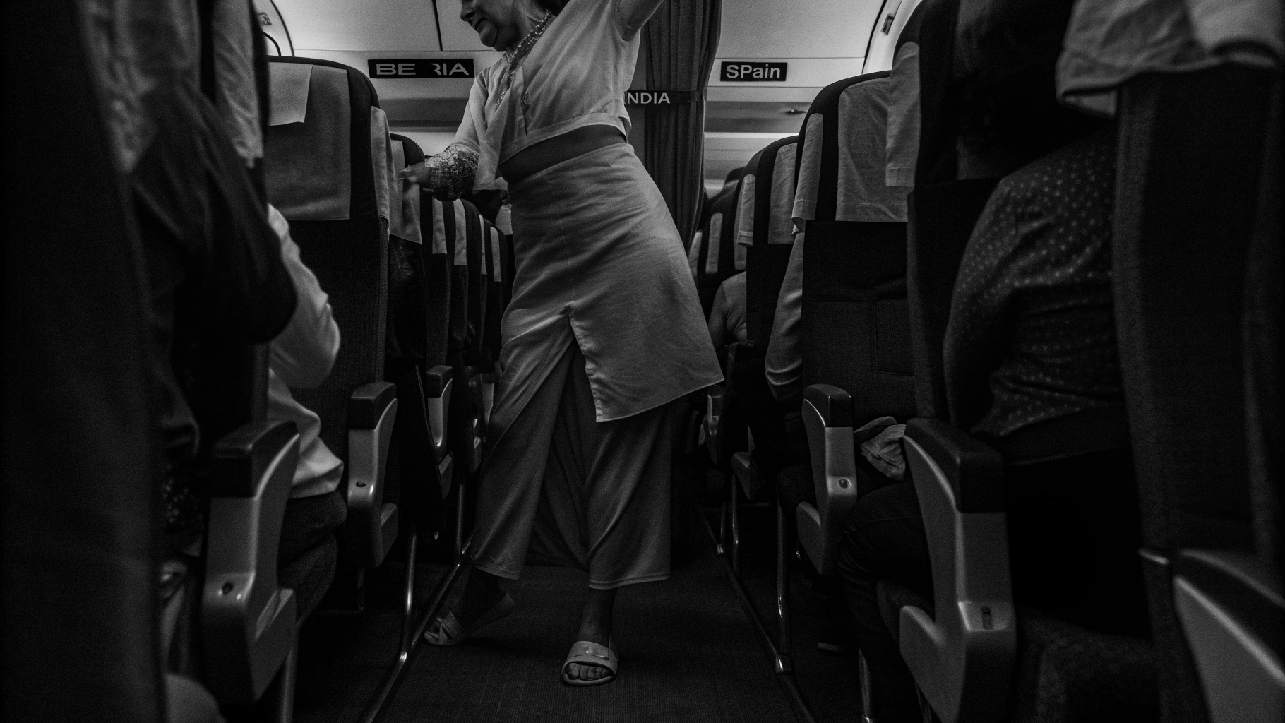 AI generated image by Red Panda AI: A passenger on an Iberia flight from India to Spain settles into their seat and picks up the safety card out of curiosity. As they open it, they’re surprised to find it’s not an ordinary safety guide—it’s actually a step-by-step tutorial for flamenco dance moves!

The illustrations show a lively character demonstrating flamenco basics, from “the posture” to “the clap.” Each “safety instruction” has a fun twist: instead of “brace position,” it’s “flamenco stance,” and instead of “exits,” it shows “flamenco exits” with dramatic hand gestures.