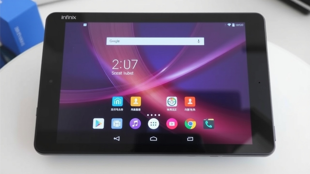 AI generated image by FLUX.1-schnell: Infinix xpad