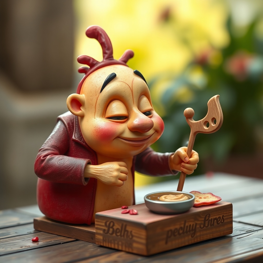 AI generated image by FLUX.1-schnell: haz una crepa animada con cuerpo como una caricatura
