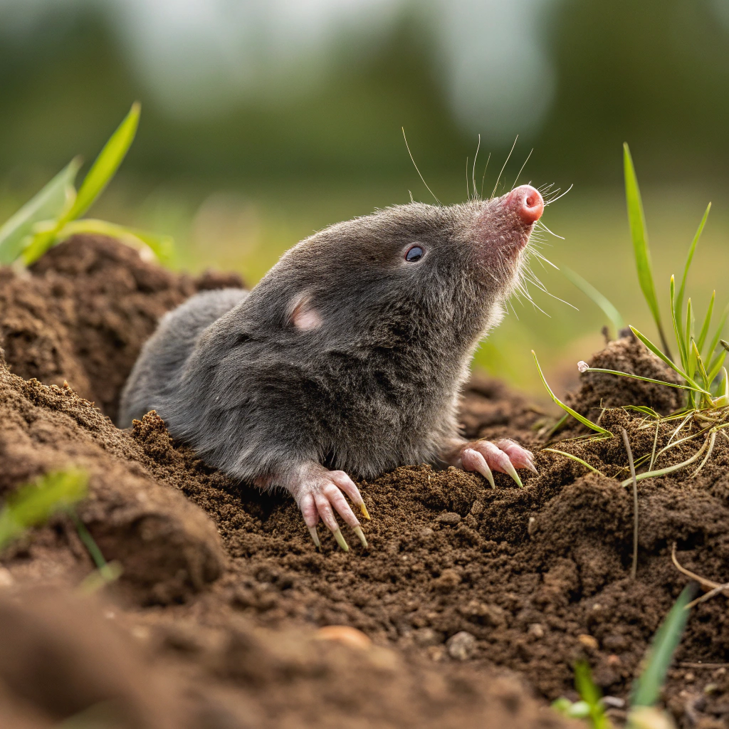 AI generated image by Red Panda AI: A six legged mole 