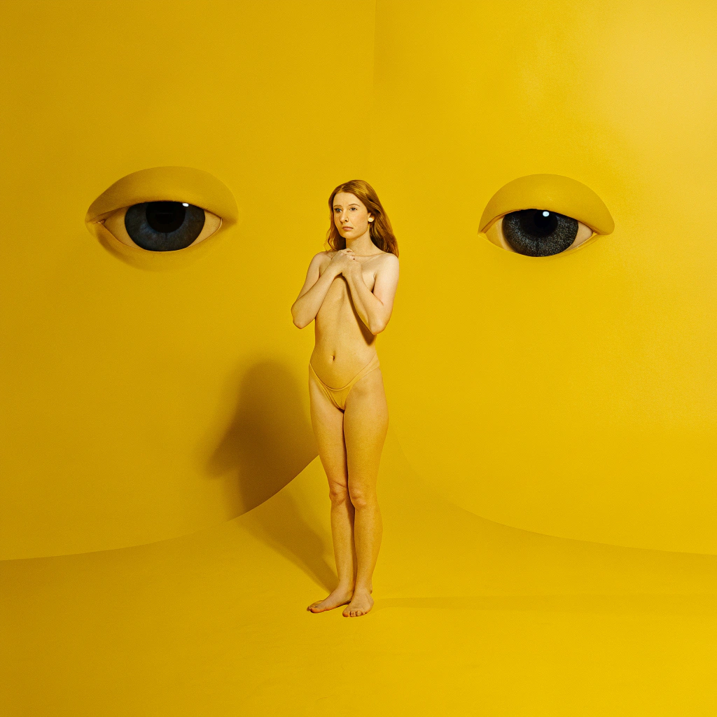 AI generated image by Red Panda AI: ((Photorealistic ((naked)) full body)) of a ((red-haired woman)) aged 21 to 24 , standing, ((full body)),She has large, expressive eyes, with blue irises rich in detail, reflecting light softly. The lighting is soft and diffuse, highlighting her delicate features and skin texture. In this photo, she is standing naked, she has medium tits and little pussy.  The background is an elegant and subtly lit environment, which complements the scene. The focus should be on facial details, especially the eyes, with an emphasis on correct anatomy and natural color perfect anatomy, correct proportions, sharp details, smooth skin, natural gaze, natural lighting, simple background, high resolution, in the style of professional photography
Negative prompt: bad anatomy, blurry eyes, disfigured, artificial eyes, lifeless eyes, deformed hands, extra fingers, missing limbs, anatomical distortions, artifacts, low quality, misaligned eyes, strange facial expression