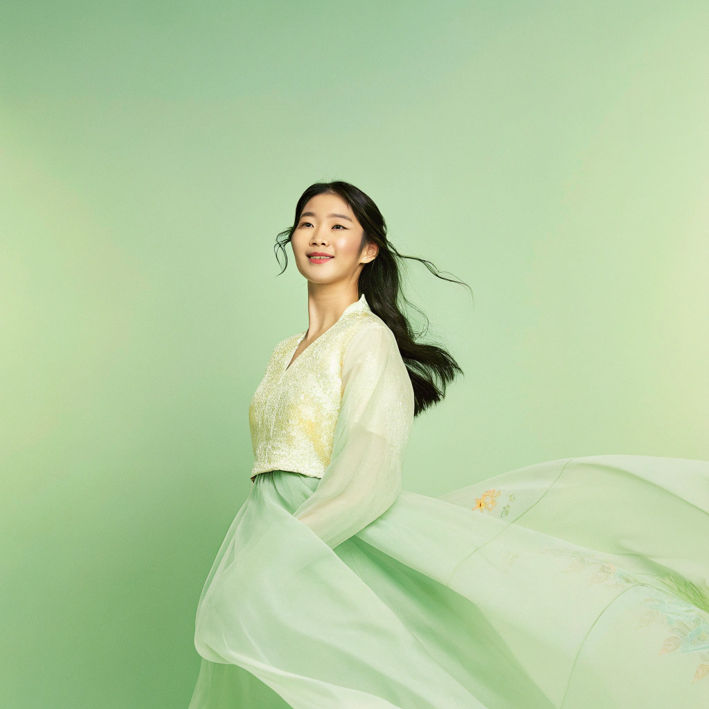 AI generated image by Red Panda AI: Create a photo realistic of a beautiful young korean woman