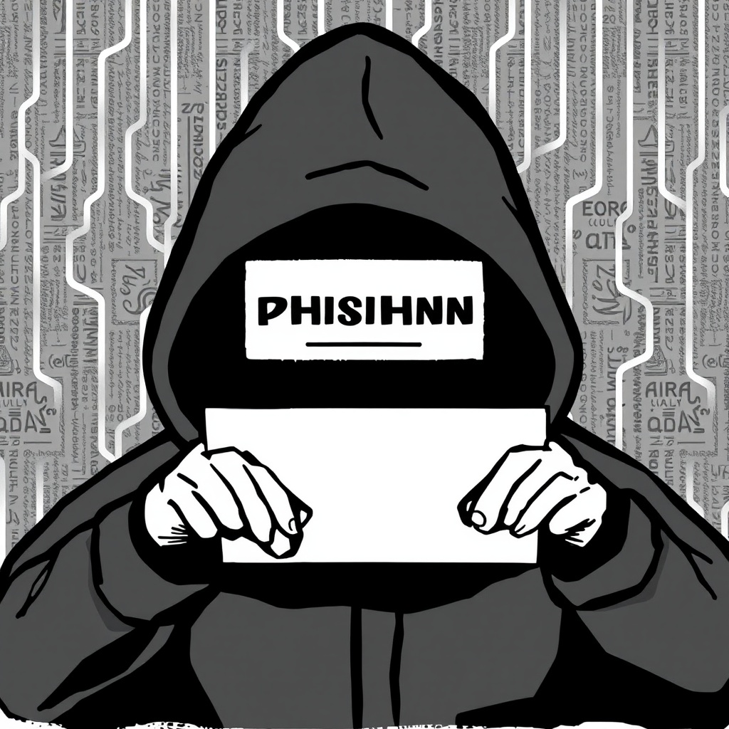 AI generated image by FLUX.1-schnell: phishing