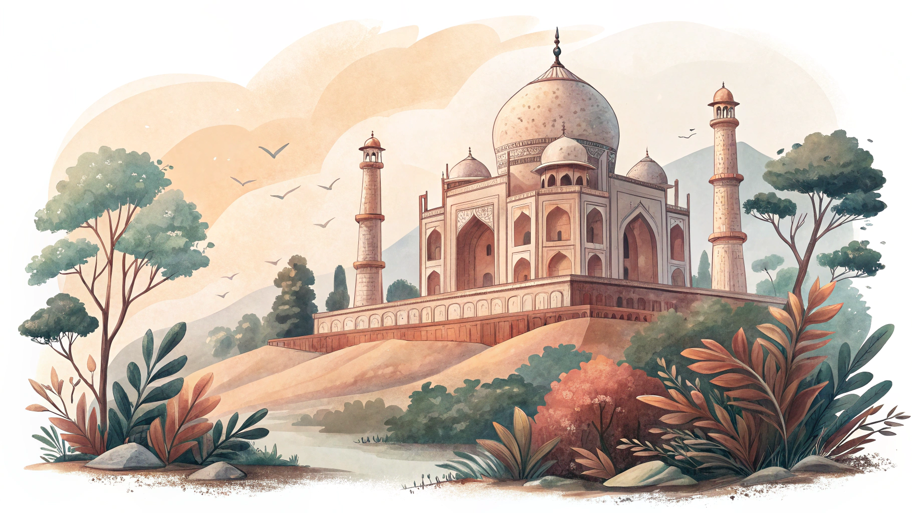 AI generated image by Red Panda AI: white background