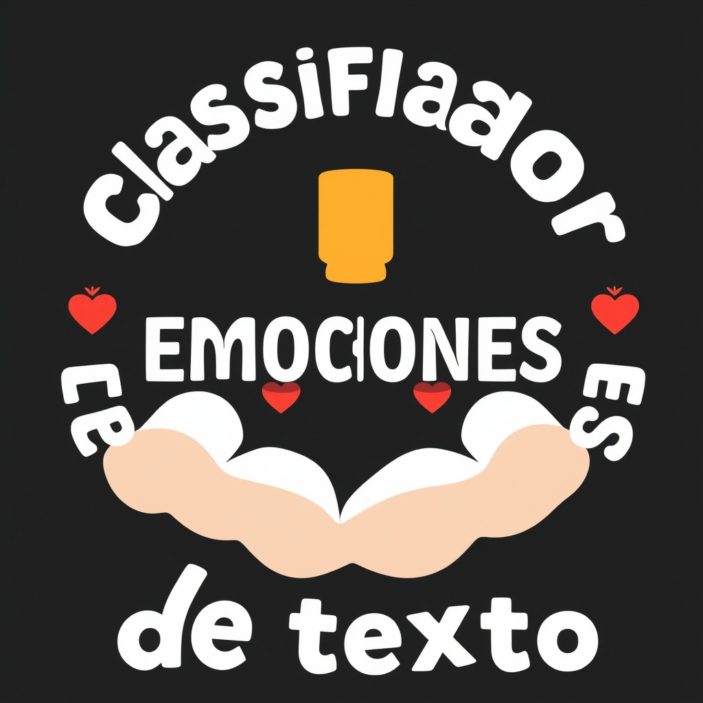 AI generated image by FLUX.1-schnell: logo para un proyecto llamado: clasificador de emociones de texto. basado en emociones fragmentadas que se visual sin letras  
