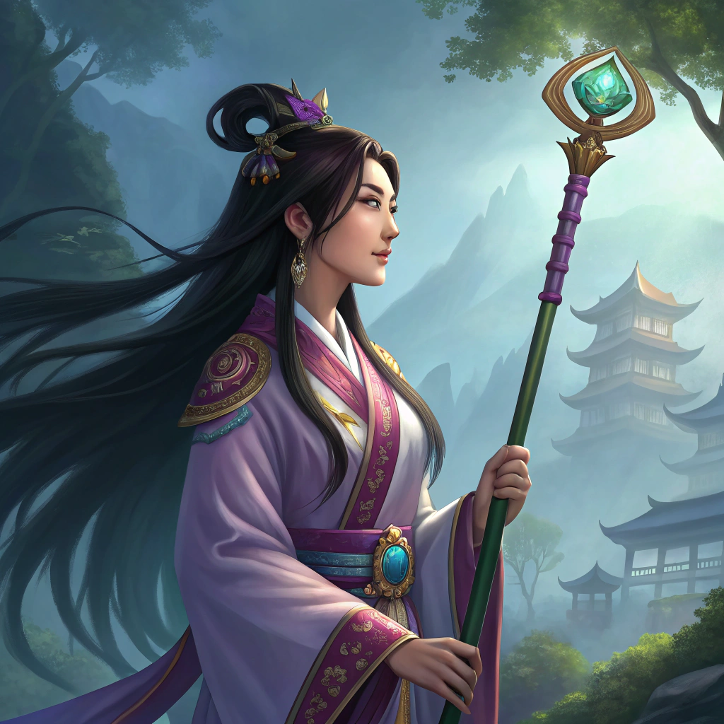 AI generated image by Red Panda AI: li-ming from heroes of the storm