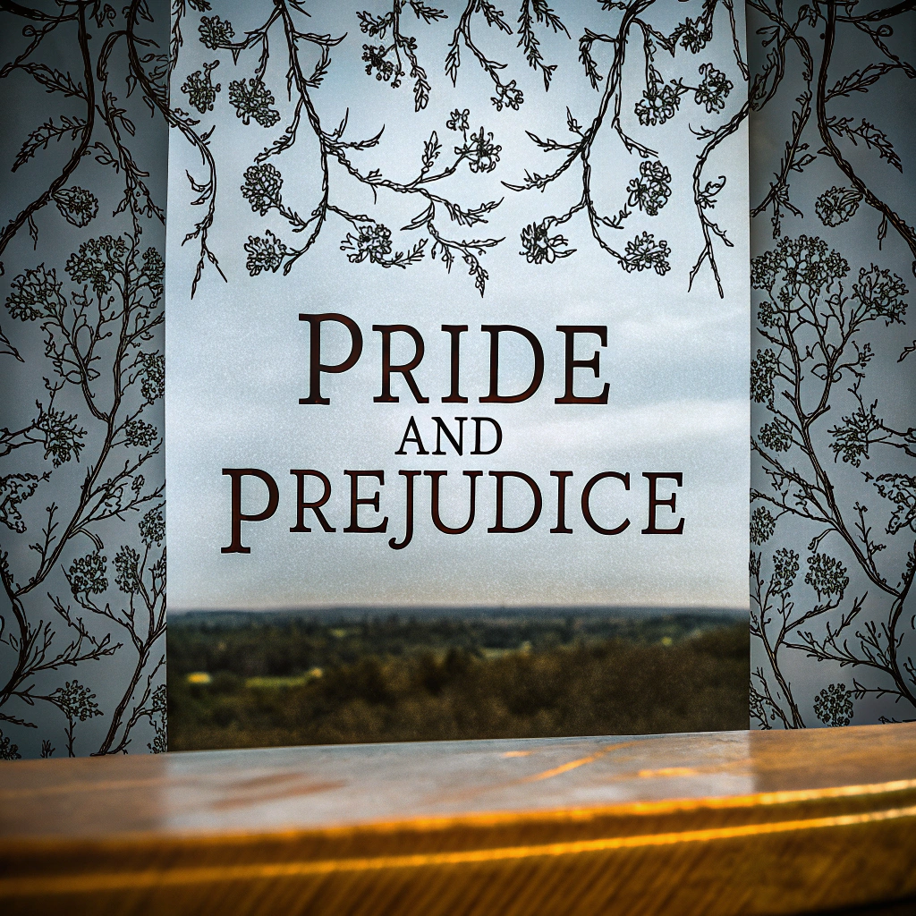 AI generated image by Red Panda AI: pride and prejudice book cover