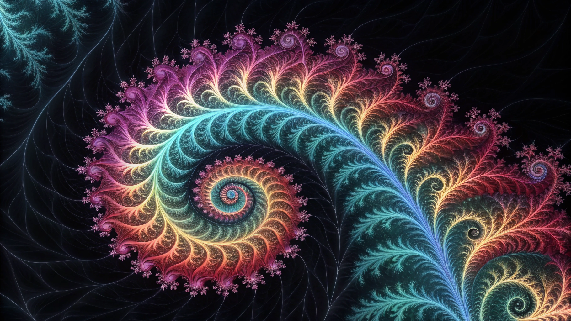 AI generated image by Red Panda AI: fractal and amazing and  unusual and not normal