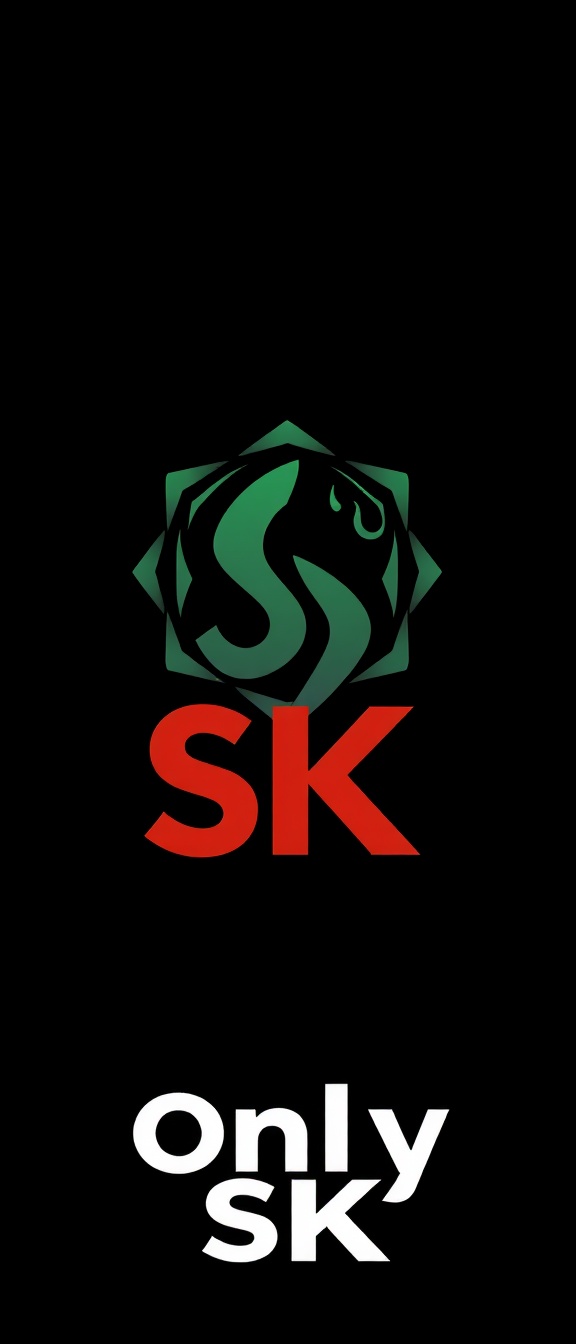 AI generated image by FLUX.1-schnell: Creat a logo named "Only SK"