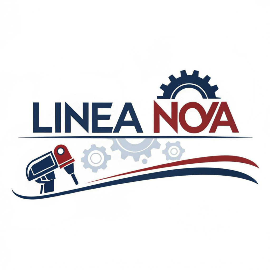 AI generated image by Red Panda AI: Quiero un logo para crear mi empresa. Mi empresa se llama LINEA NOVA y quiero que el logo sean las letras. La empresa es una fabrica de herramientas 
