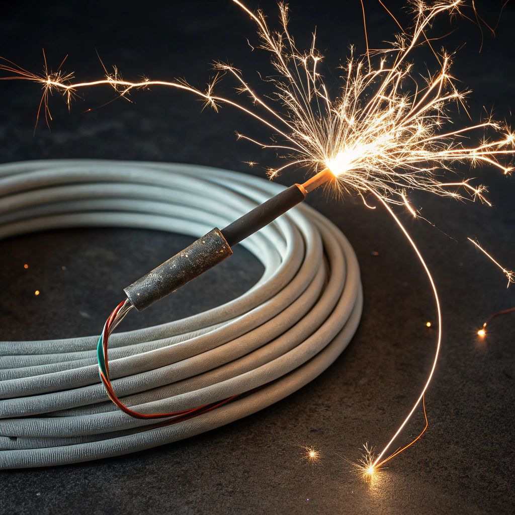 AI generated image by Red Panda AI: corriente eléctrica