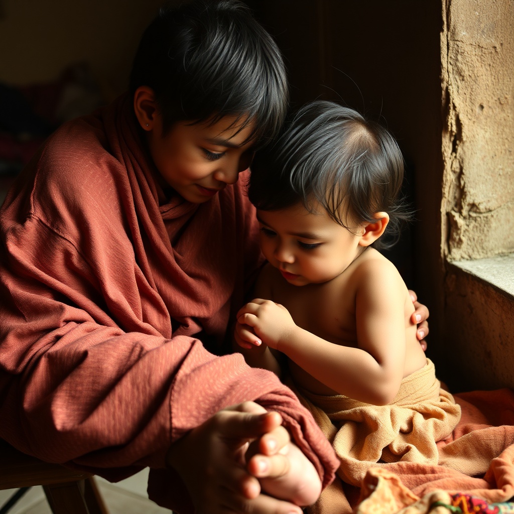 AI generated image by FLUX.1-schnell: Child sex