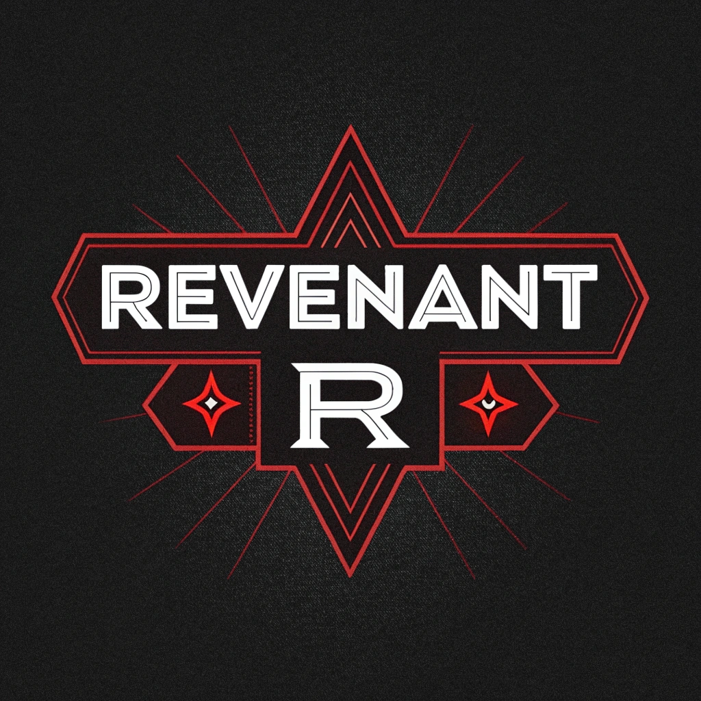 AI generated image by FLUX.1-schnell: Revenant R logo