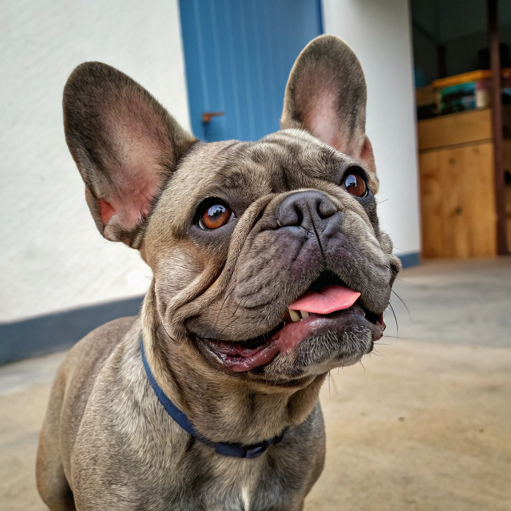AI generated image by Red Panda AI: un bouledogue français