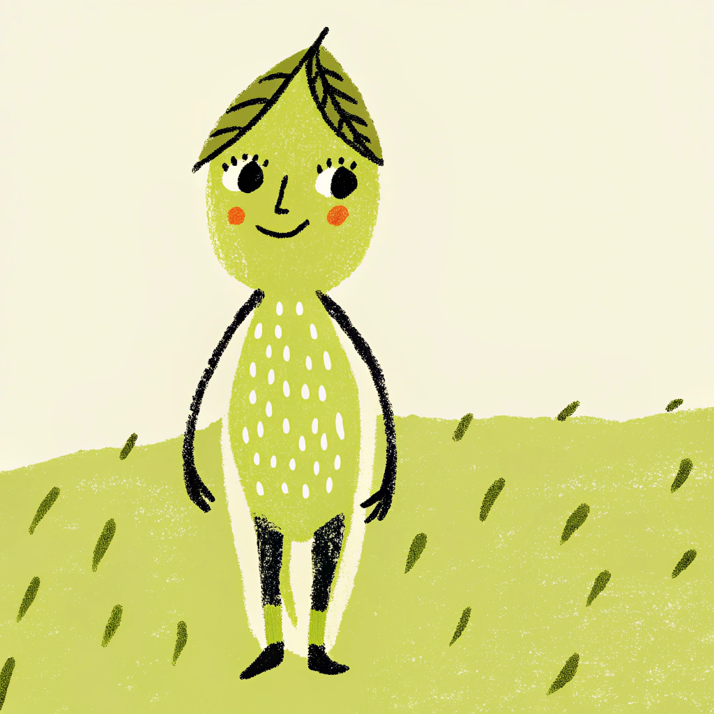 AI generated image by Red Panda AI: A woman who tastes like limes, anthromorphic lime