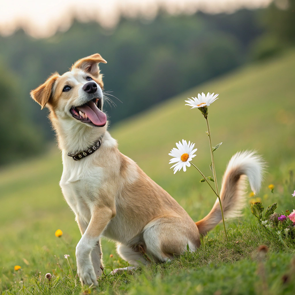 AI generated image by Red Panda AI: dog