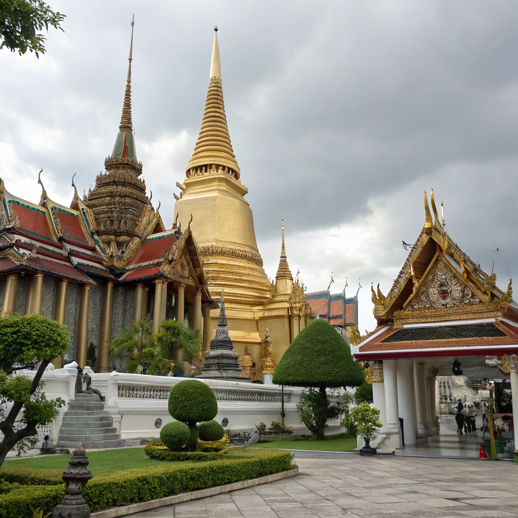 AI generated image by Red Panda AI: Grand Palace Bangkok Thailand