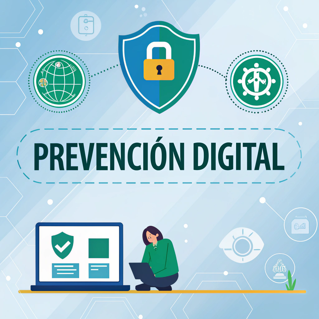AI generated image by Red Panda AI: prevención digital 
