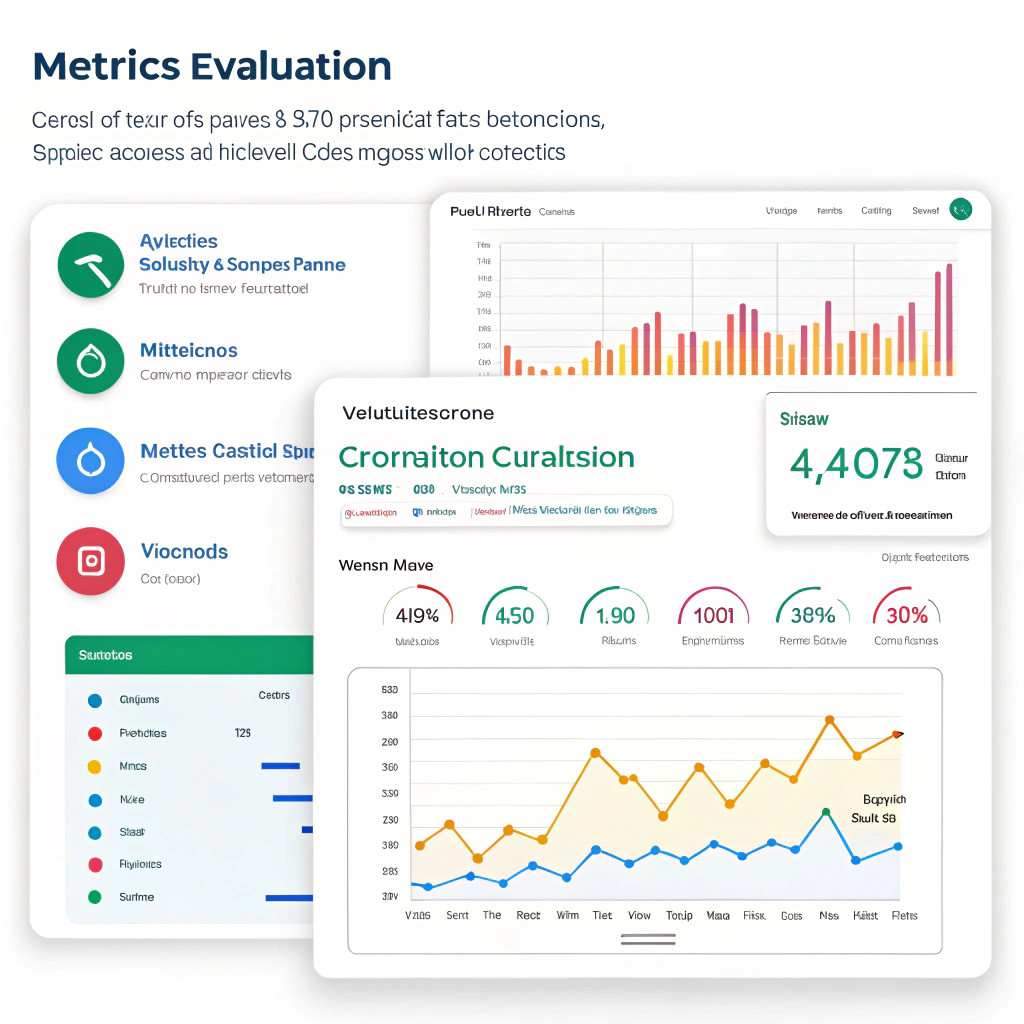 AI generated image by Red Panda AI: crea una evaluación de las métricas en search console de google, a través del sitemaps para la pagina web visitalurin.com