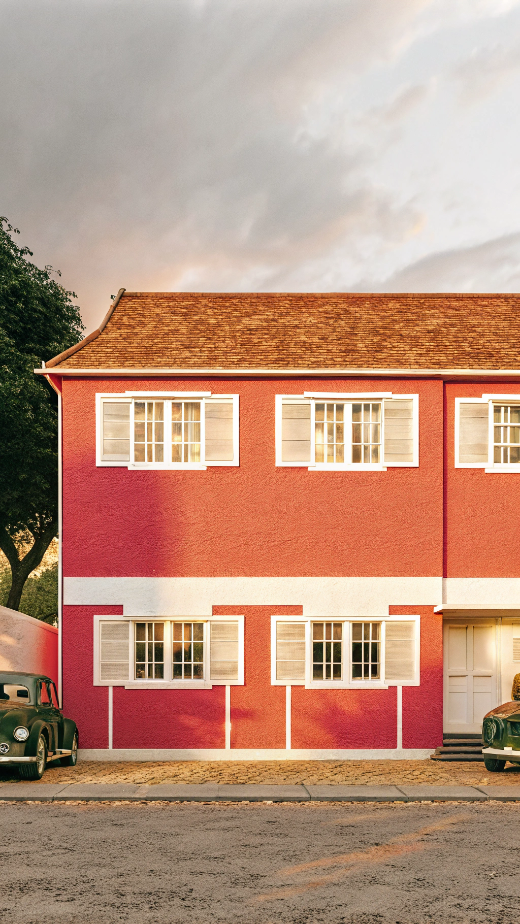 AI generated image by Red Panda AI: casa dos anos 30. em londres. de tarde 