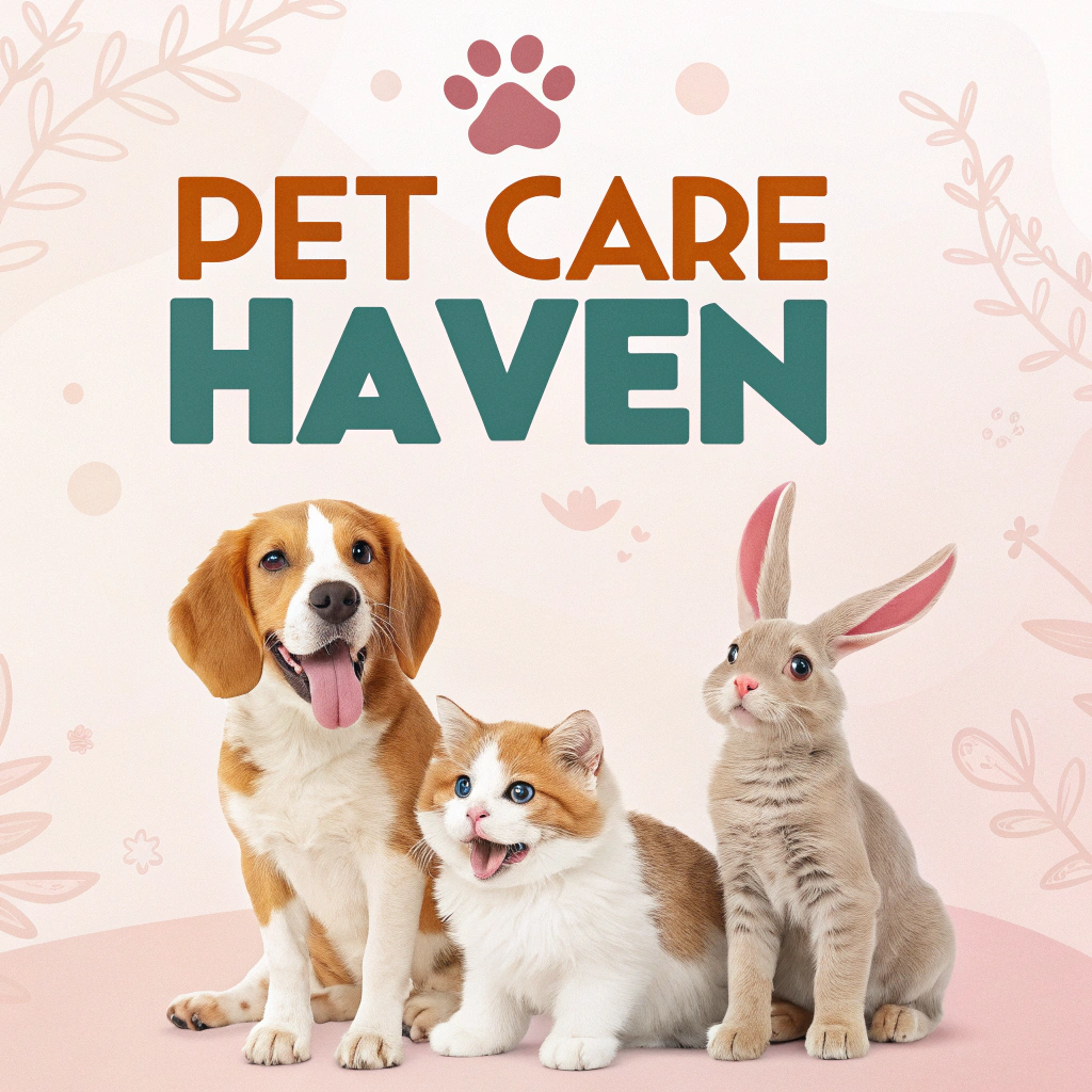 AI generated image by Red Panda AI: Create a banner for a YouTube channel dedicated to household pets and their care.