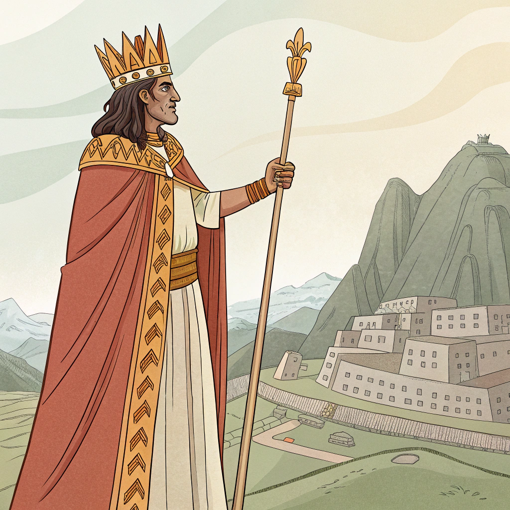 AI generated image by Red Panda AI: Crea la imagen del Dios Wiracocha
