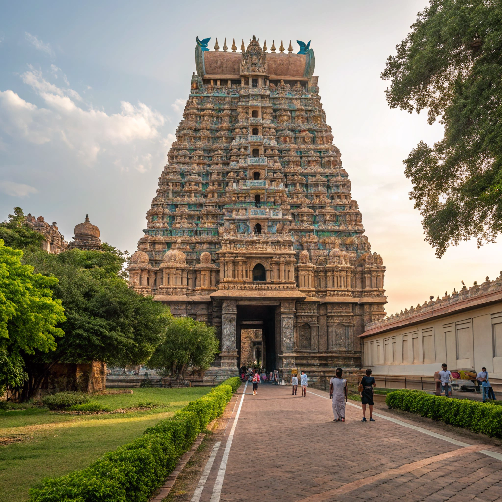 AI generated image by Red Panda AI: SriRanga, srirangam