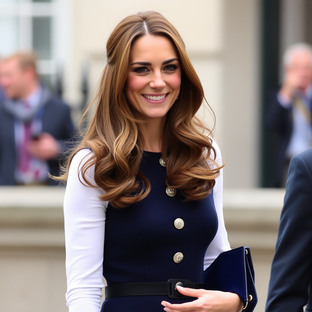 AI generated image by FLUX.1-schnell: kate middleton