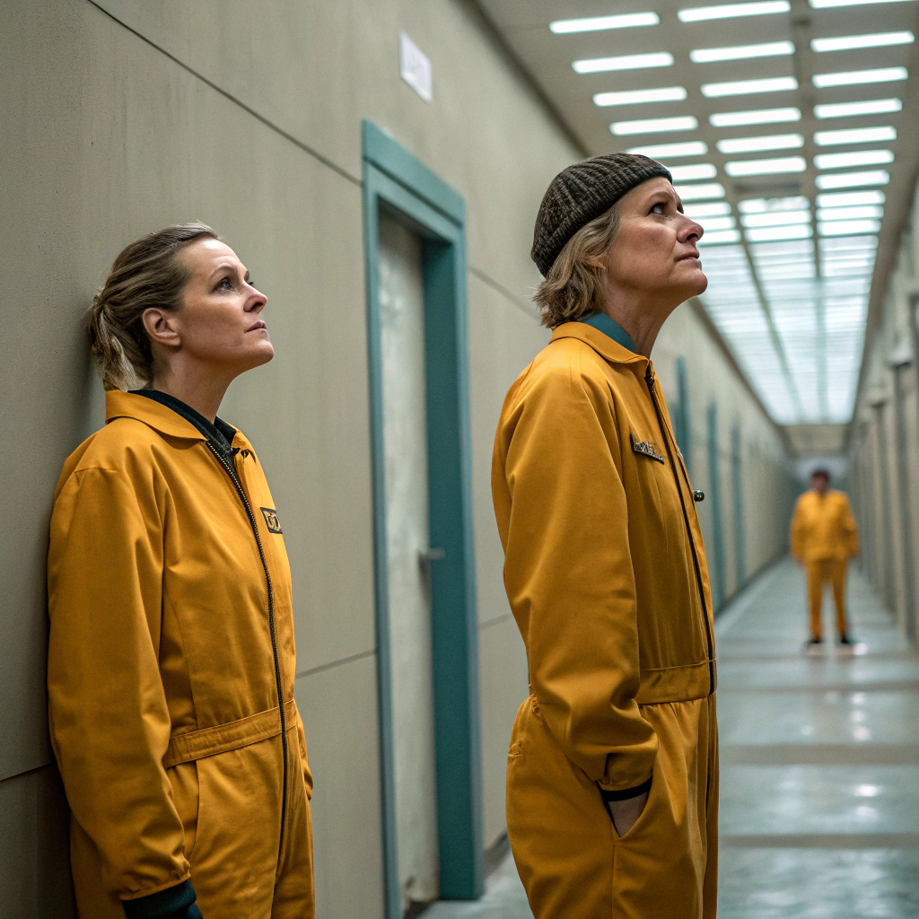 AI generated image by Red Panda AI: quiero otra igualita con la misma vestimenta, personajes y todo nomas quen en distinto angulo