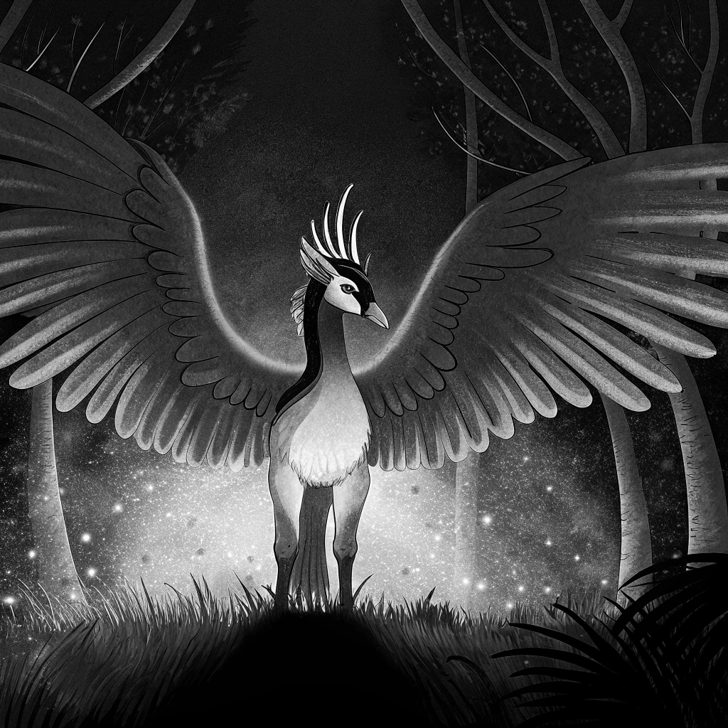 AI generated image by Red Panda AI: animal fantastico con alas