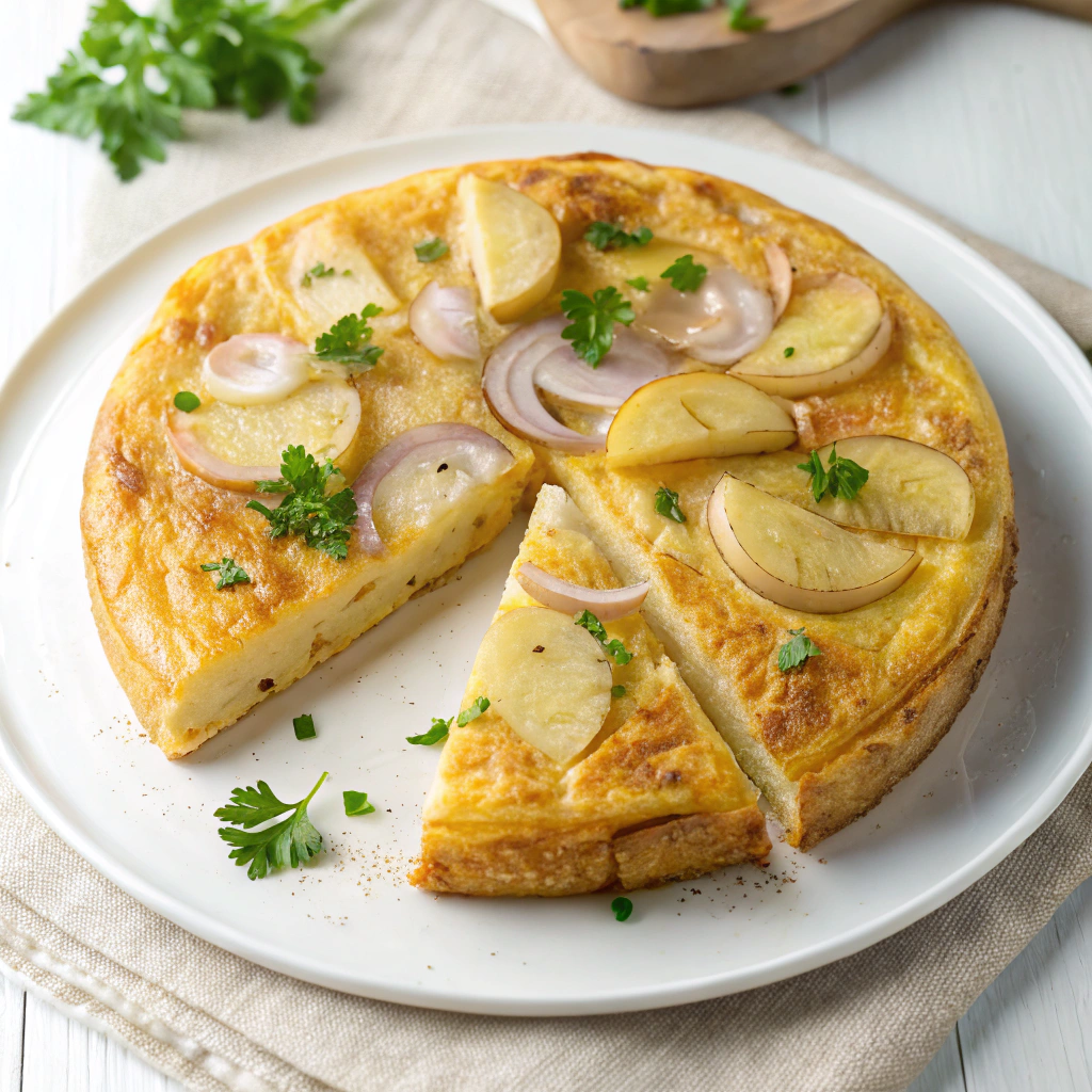 AI generated image by Red Panda AI: TORTILLA DE PATAATAS