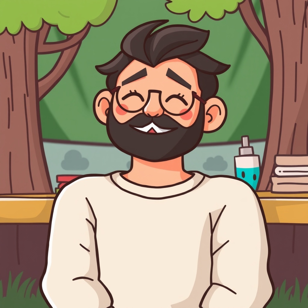 AI generated image by FLUX.1-schnell: blog animado