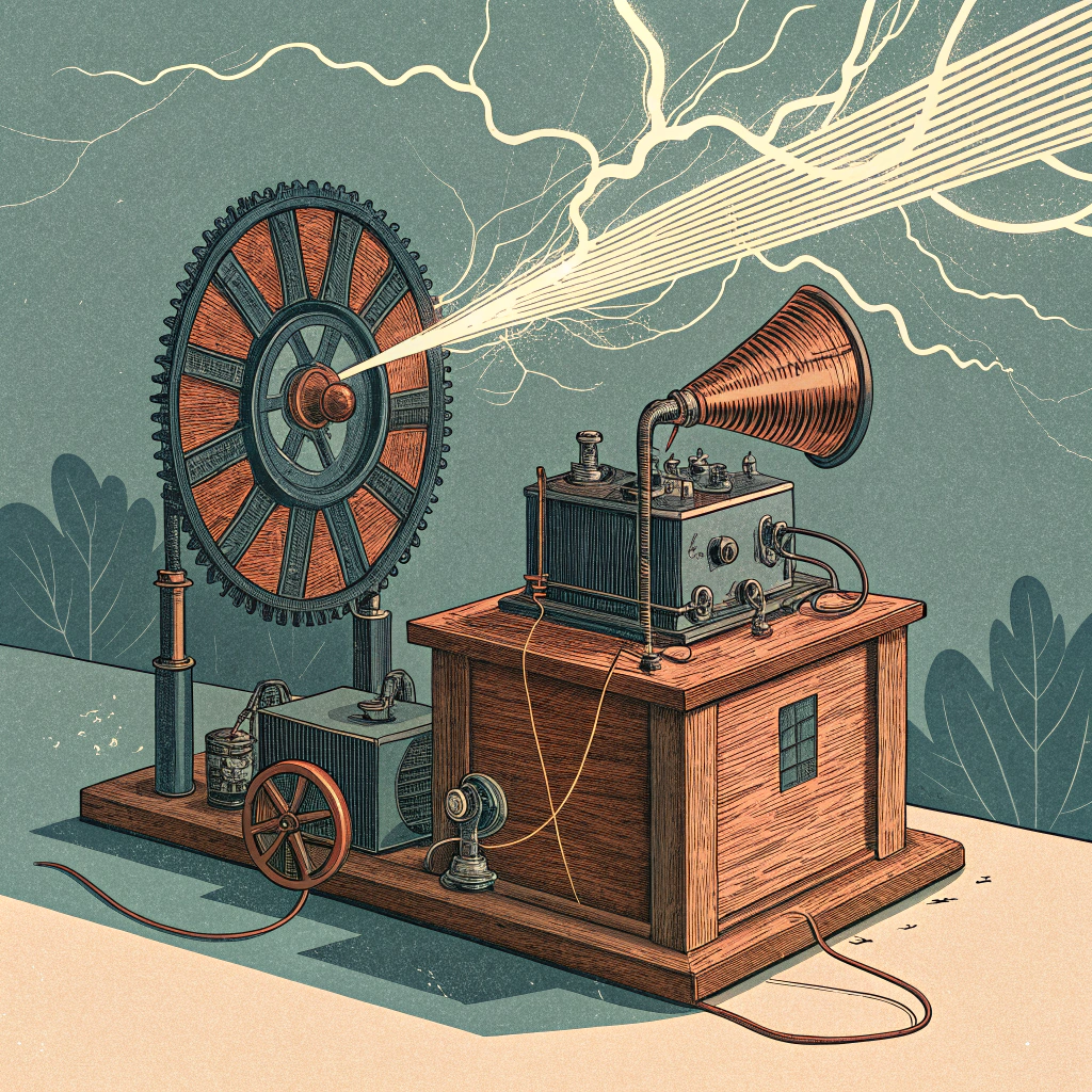 AI generated image by Red Panda AI: Retro, steampunk, flat, textured, background, ambient, hd, electric, powerful