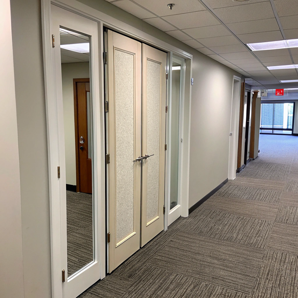 AI generated image by Red Panda AI: generate a image with folding office door