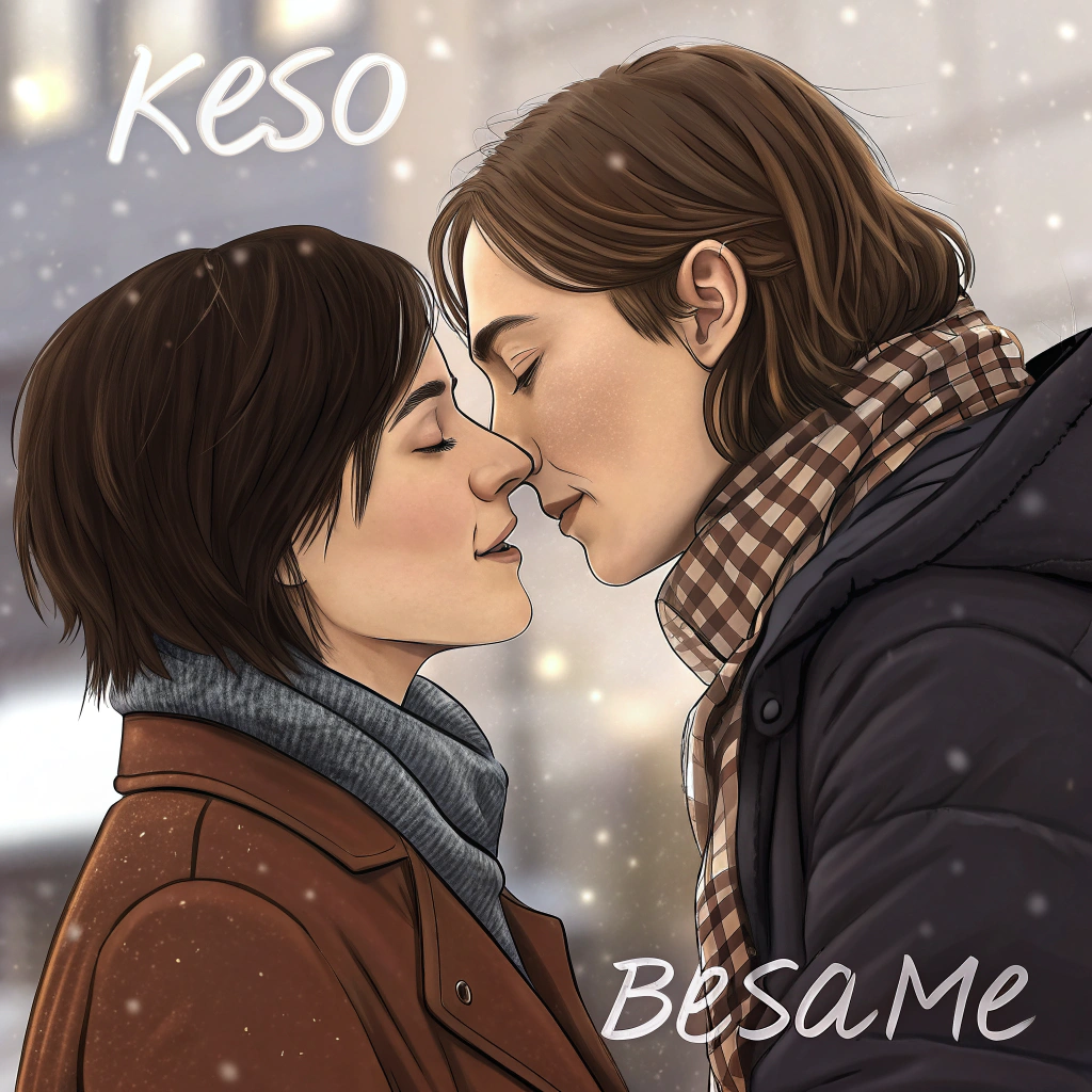 AI generated image by Red Panda AI: Beso
Tan simple como eso
Tan simple como un beso
Todo puede cambiar
Beso
Tan simple como eso
Tan simple como un beso
Todo puede arreglar
Bésame
Junta tus labios con los míos otra vez
Que quiero amarte y decirte lo que sé
Pero no encuentro las palabras, bésame
Bésame
Junta tus labios con los míos otra vez
Que para enamorarte como lo hice ayer
Hay que empezar por acercarse, bésame
Beso
Fragmento de universo
Ritual frente a lo adverso
Capricho natural
Beso
Lenguaje tan diverso
Camino sin regreso
Elixir inmortal
Bésame
Junta tus labios con los míos otra vez
Que quiero amarte y decirte lo que sé
Pero no encuentro las palabras, bésame
Bésame
Junta tus labios con los míos otra vez
Que para enamorarte como lo hice ayer
Hay que empezar por acercarse, bésame
Bésame