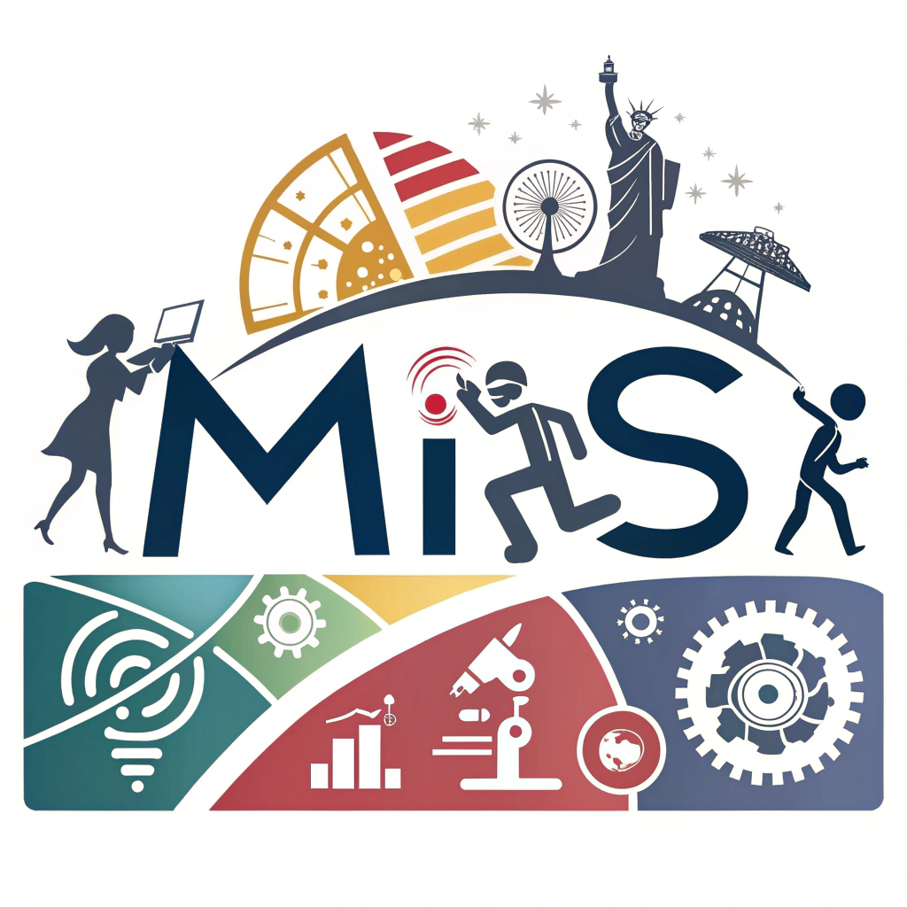 AI generated image by Red Panda AI: Genera un logo para un museo el cual se destaque por la implementación de nuevas tecnologias como lo es la realidad virtual o la realidad aumentada, su nombre es MIS (Museo Interactivio Sudcaliforniano), esta ubicad en Los Cabos, Baja California Sur