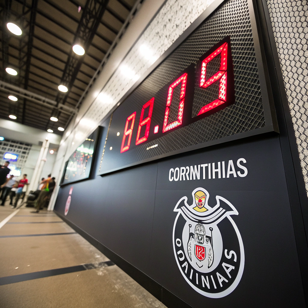 AI generated image by Red Panda AI: time do Corinthians